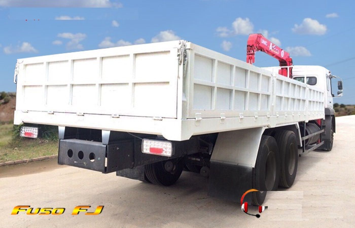 Xe tải cẩu Fuso 12 tấn