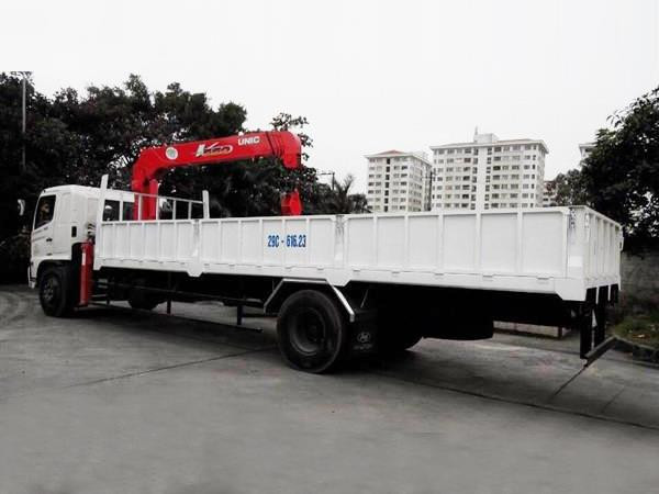 Xe tải Hino FG8 JPSB tải trọng 6.9 tấn gắn cẩu