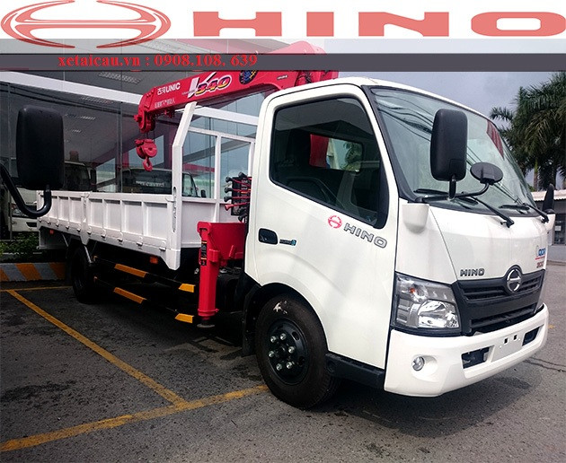 Xe tải Hino WU352L tải trọng 3.5 tấn gắn cẩu