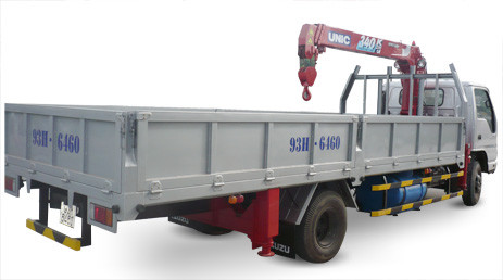 Xe tải Hino XZU730L tải trọng 3.9 tấn gắn cẩu