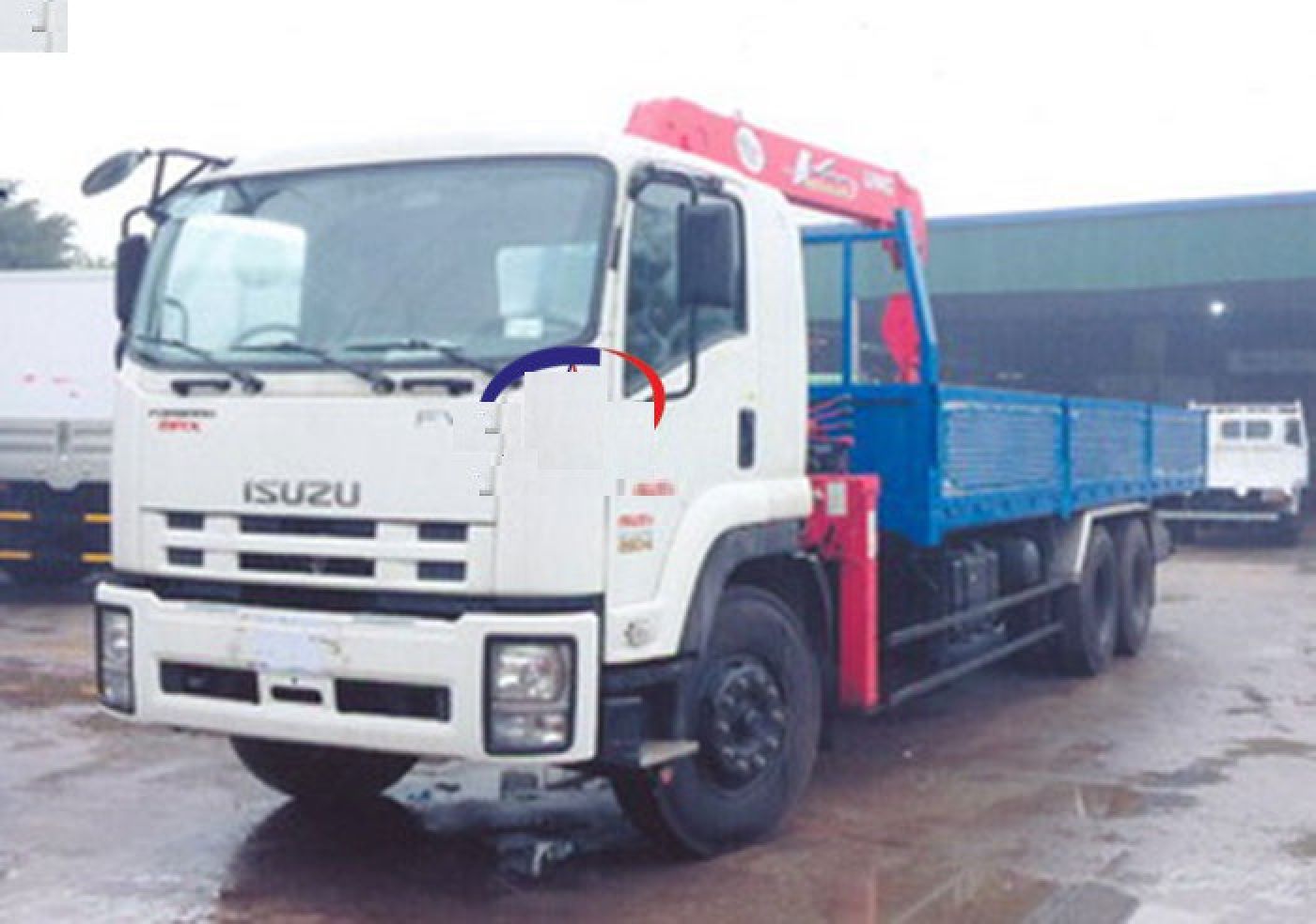 Xe tải cẩu Isuzu 13 tấn