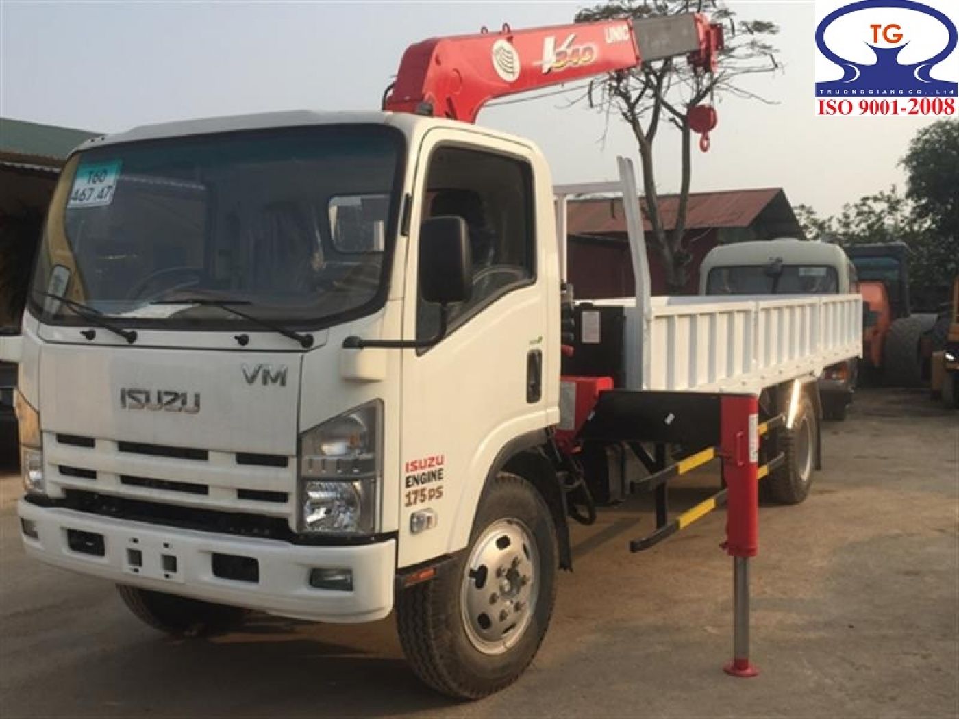 Xe tải cẩu Isuzu 4.7 tấn