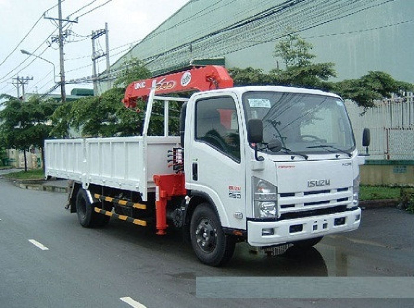 Xe tải cẩu Isuzu 6.4 tấn