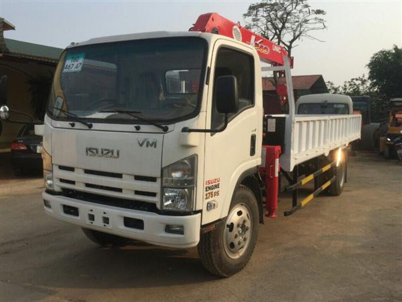 Xe tải cẩu Isuzu 6.4 tấn