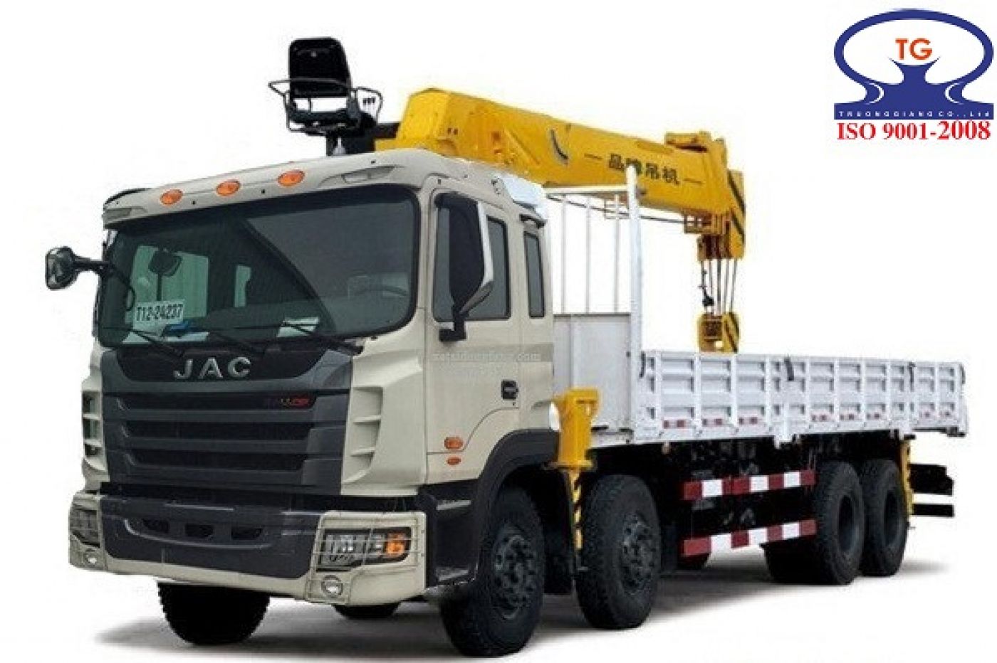 Xe tải cẩu Jac 15 tấn