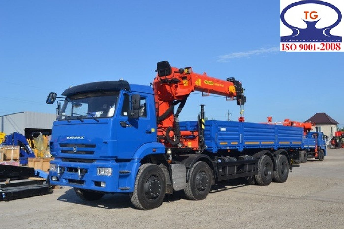 Xe tải cẩu Kamaz 14.6 tấn